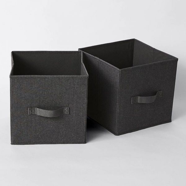 Hộp vải đựng đồ đa năng cube không nắp TD4 kích thước 28x28x28cm chính hãng dododios