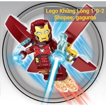 Lego Iron Man Siêu Phẩm 2020 Bộ 8 Giáp Đặc Biệt Kèm Phụ Kiện Hãng SY