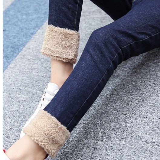 Quần Legging Lót Nhung Dày Dặn Giữ Ấm Cho Bé Gái