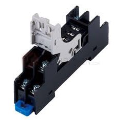 SJ2S-05B Đế cắm rơ le IDEC 8 chân dẹt loại nhỏ cho dòng RJ2S
