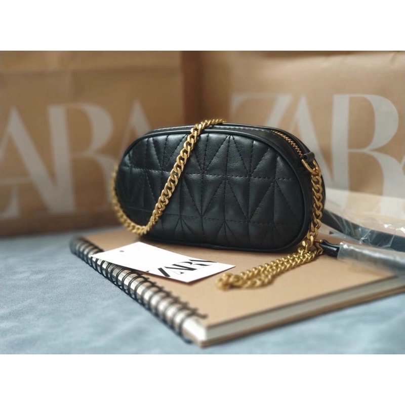 TÚI XÁCH ZARA MINI VÂN TRÁM HÀNG TUỒN