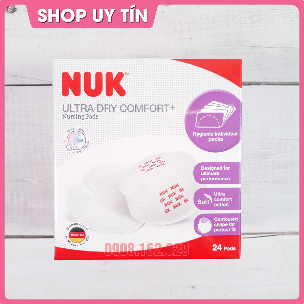 [Chính Hãng] Lót thấm sữa cotton NUK - miếng lót thấm sữa Nuk