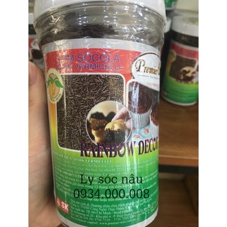 Cốm màu Premier Win Hũ 500G - Ly Sóc Nâu