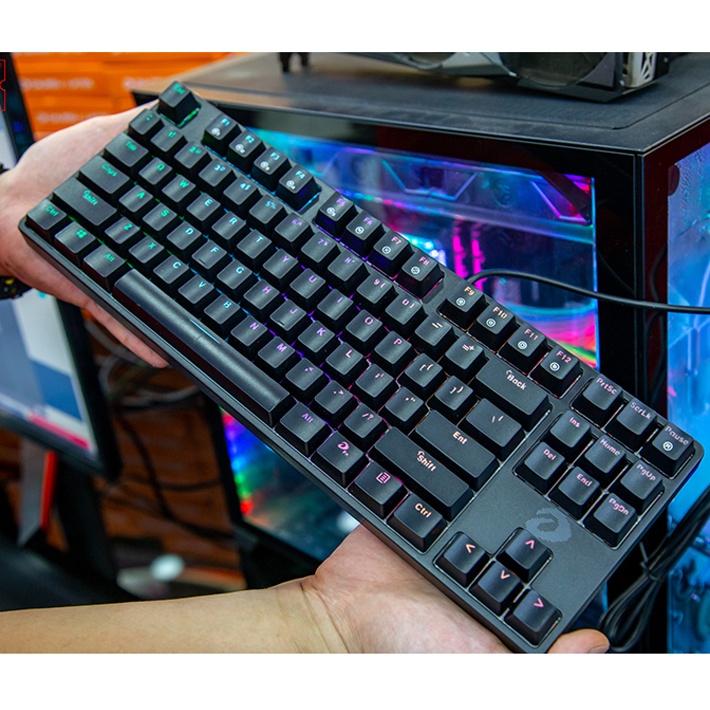 Bàn phím Cơ DARE-U EK87 Rainbow