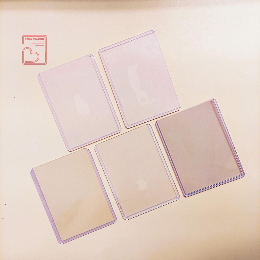 [Có seal, dày 35-55pt] Toploader đựng card KPOP anime kích thước A7 B8