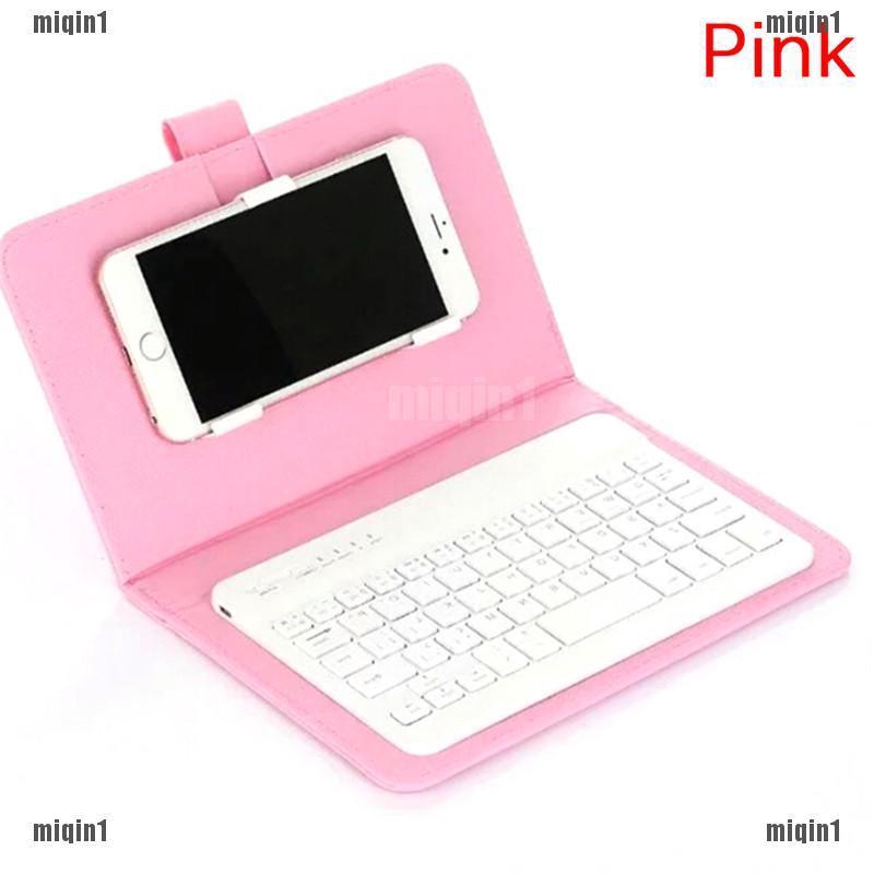 $VN Universal OTG Leather Flip Case Cover Wired Keyboard For Andriod Mobile Phone ZNS 1126