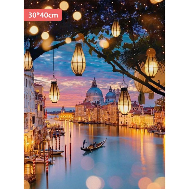 Tranh Tô Màu Theo Số [Đã Căng Khung]