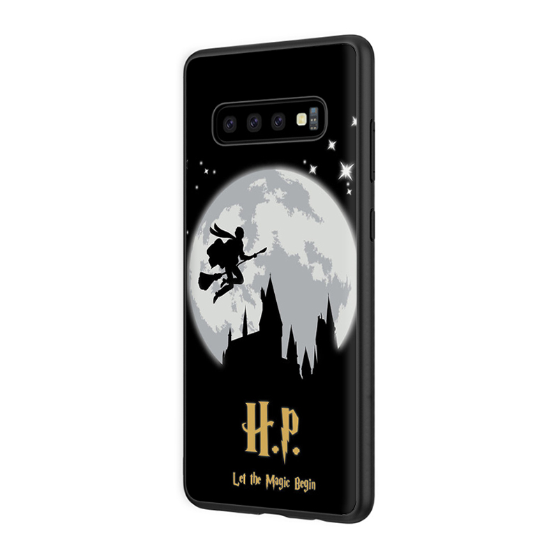 Ốp Lưng Silicone Họa Tiết Chủ Đề Harry Potter Độc Đáo Cho Samsung A5 2017 A6 A8 Plus A7 A9 2018 Note 8 9