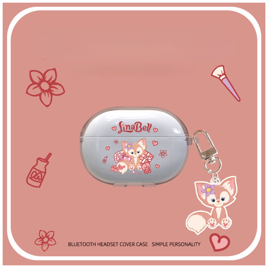 Vỏ Bảo Vệ Hộp Sạc Tai Nghe Huawei Freebuds Pro 2 Trong Suốt Họa Tiết Pikachu &amp; Kuromi Dễ Thương