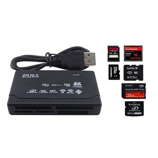 Đầu đọc thẻ nhớ mini siêu tốc 26 trong 1 cho CF xD SD MS SDHC