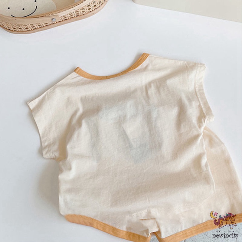 Bộ Áo Thun Ba Lỗ + Quần Short Cho Bé