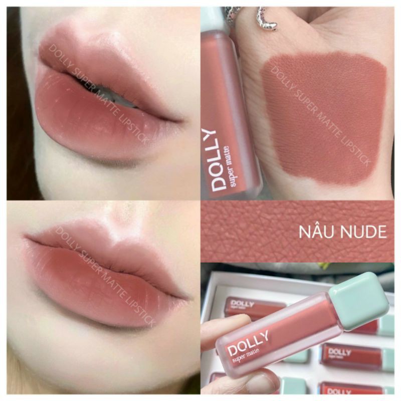 Son Dolly Super Matte mềm môi ,ko chì đang hot(màu nâu nude) | BigBuy360 - bigbuy360.vn