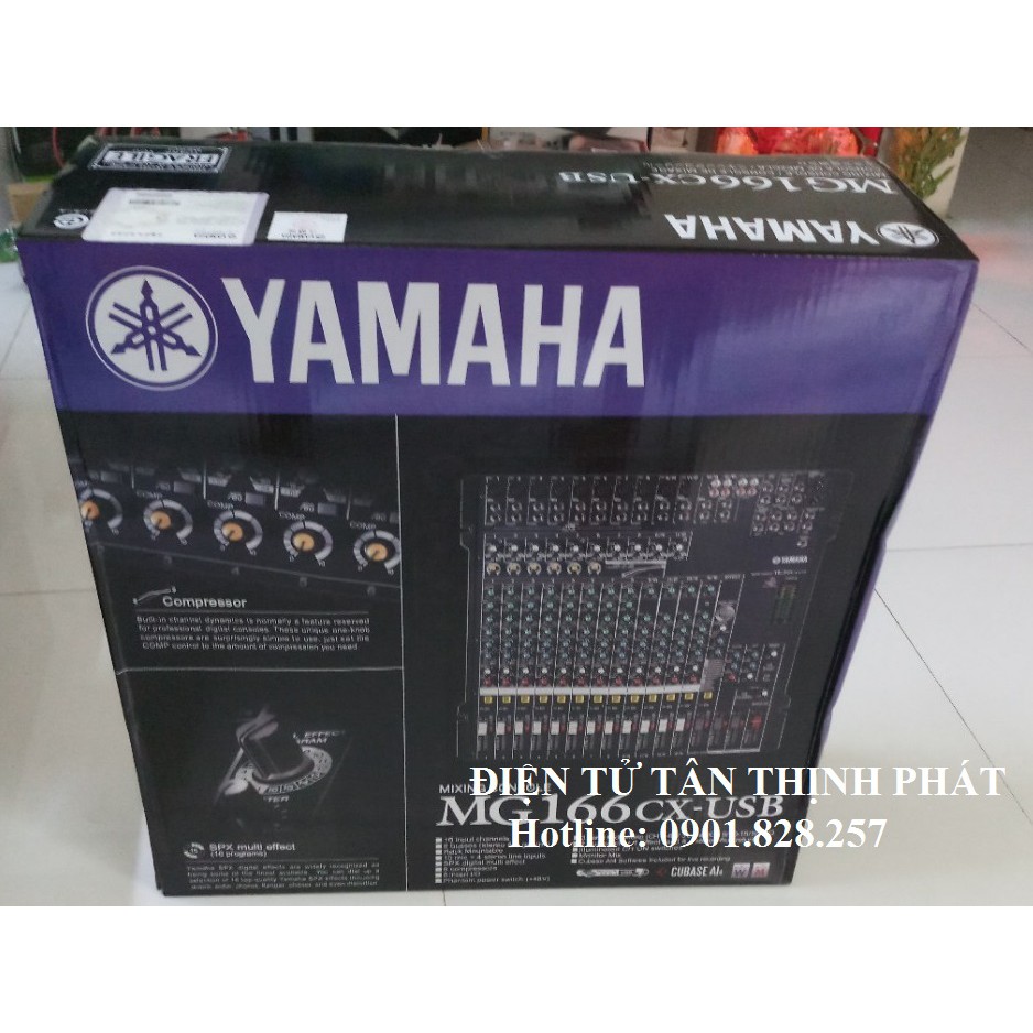 Bàn mixer yamaha mg166cx usb