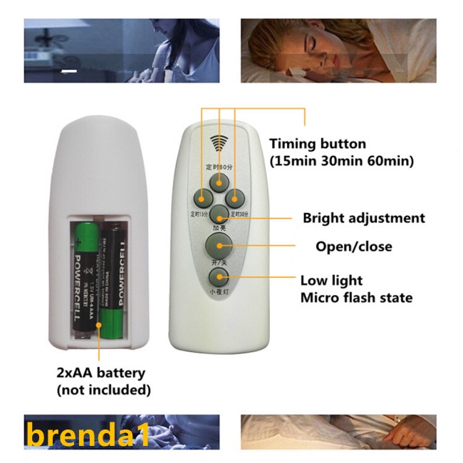 Đèn LED Gắn Tường Thông Minh E27 220V Kèm Điều Khiển Từ Xa