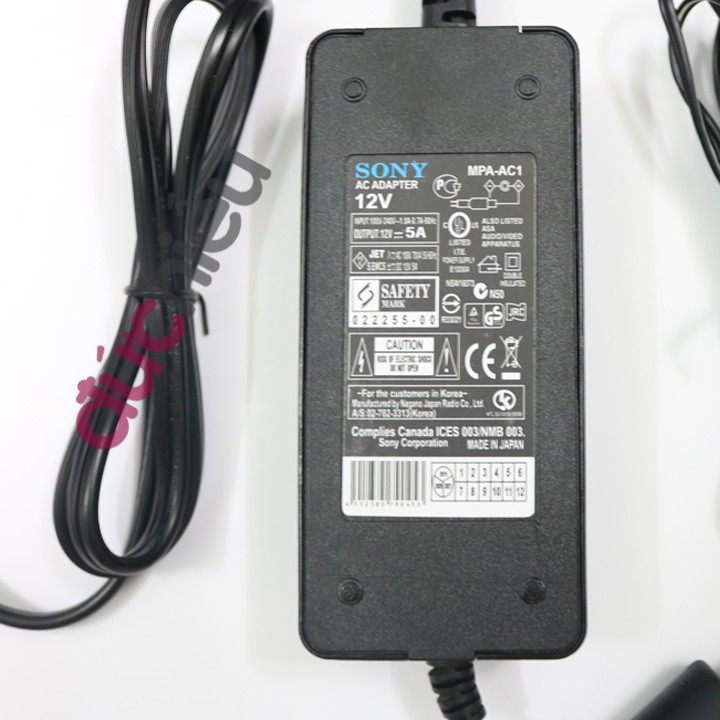 [ BH 12 tháng ] Nguồn adapter 12V 5A SONY, bộ chuyển nguồn 220v ra 12v - Đức Hiếu Shop