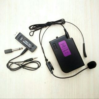 Micro Không Dây Cài Đầu Đaile V11
