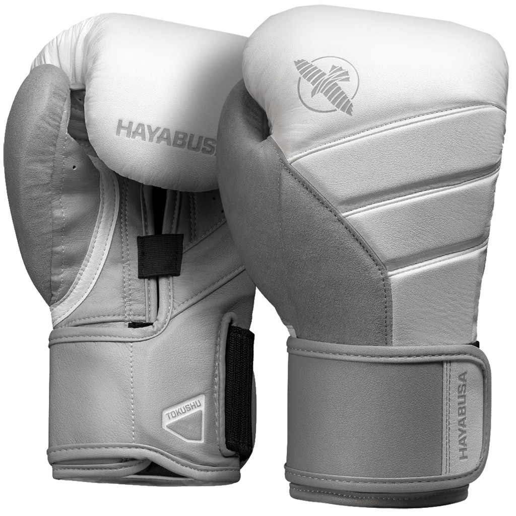 Găng tay Boxing Hayabusa T3 - White/Grey