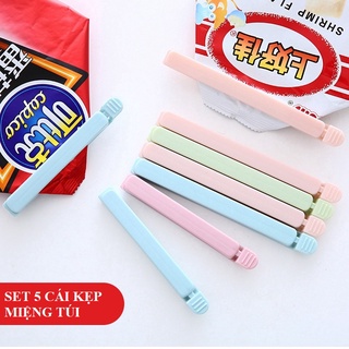 Set 5 kẹp miệng túi bảo quản thực phẩm