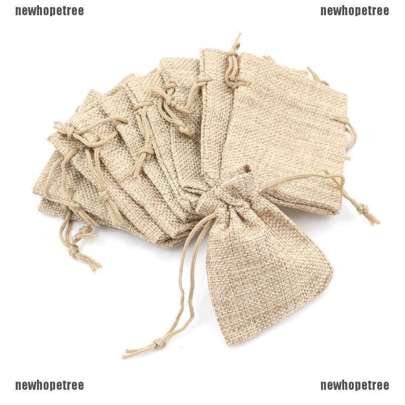 Set 10 TúI Đay Lanh Đay Nhỏ ĐựNg Quà Cưới