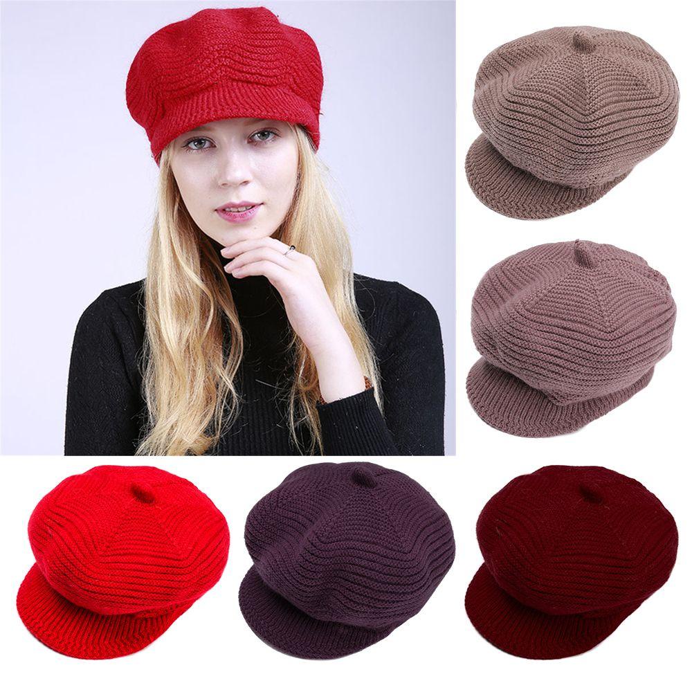 SUMU Mũ Beanie Dệt Kim Dày Dặn Mềm Mại Co Giãn Giữ Ấm Mùa Đông