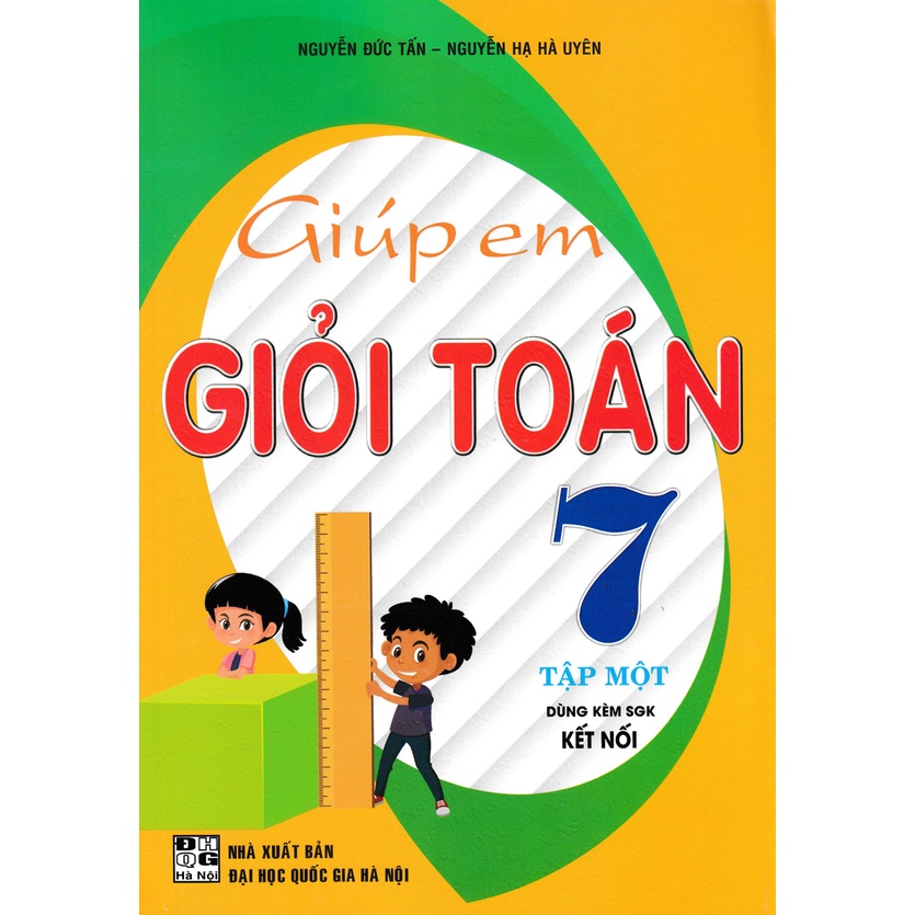 Sách - Combo Giúp Em Giỏi Toán 7 - Tập 1+2 (Bám Sát SGK Kết Nối) - HA