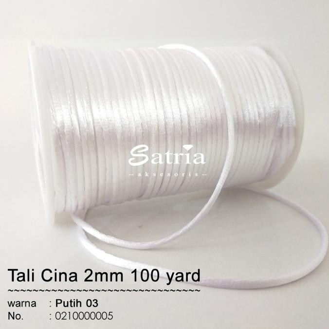 Dây Thắt Nút Vải Satin 2mm 03 100 Yards Phong Cách Trung Hoa