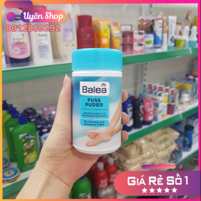 Bột chống và khử mùi hôi chân Balea [Nội địa Đức] Vị cứu tinh cho những ai bị mồ hôi chân