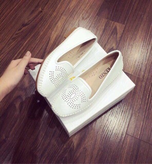 Giày slip on da lì mềm (ảnh thật, có video)