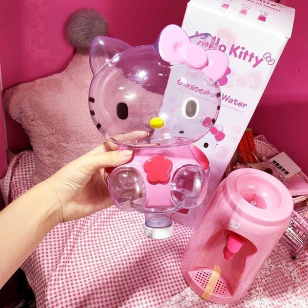 Bình Chứa Nước Mini Cho Bé HELLO KITTY SIÊU KUTE