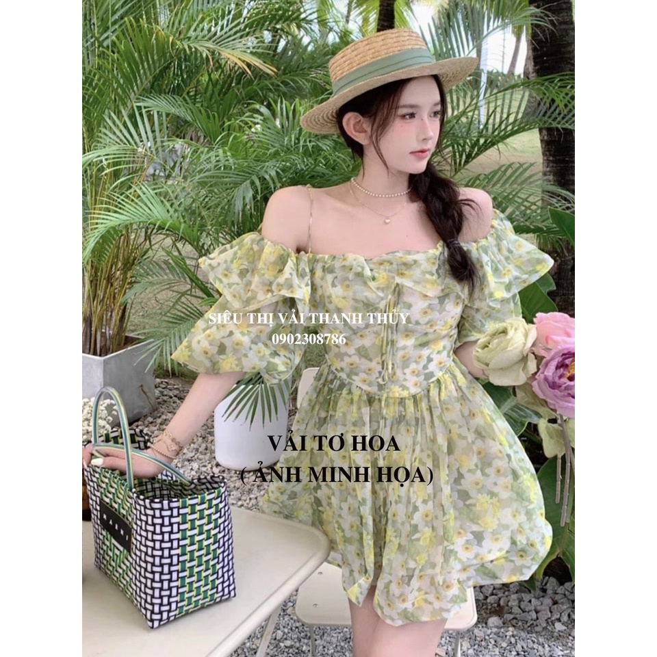 VẢI TƠ HOA - DÒNG VẢI CAO CẤP