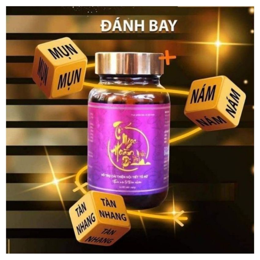 Tố Ngọc Hoàn Plus viên uống bổ sung nội tiết giúp trắng da, mờ nám. Cam kết chính hãng công ty Dova