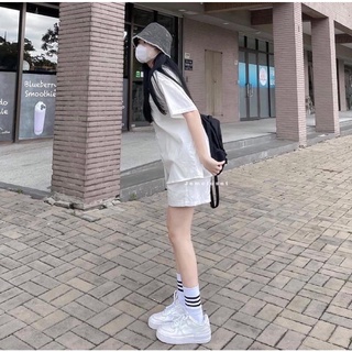 Set bộ sơ mi đũi trơn basic linen tiệm của miêu
