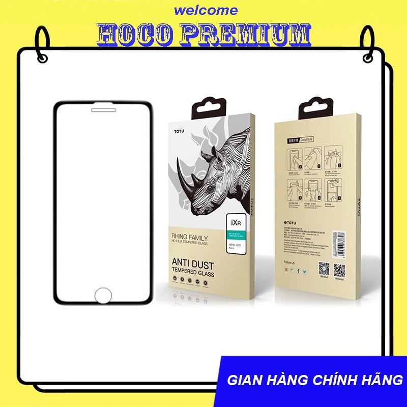 KÍNH CƯỜNG LỰC TOTU AB014 FULL 3D CAO CẤP CHO IPHONE - CHÍNH HÃNG