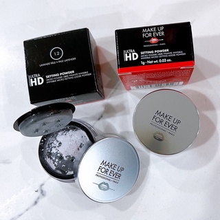 Phấn phủ bột kiềm dầu make up for ever ultra hd matte setting powder 1g