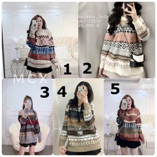 Áo len thổ cẩm cho nữ LS_ATN119