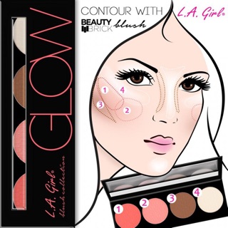 L.A Girl Blush Collection Glam