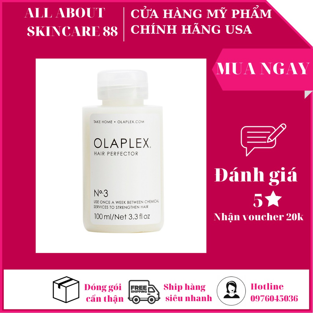 Phục hồi tóc olaplex số 3 [Bản Mỹ- Kèm Bill Web]