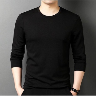 12.12 ❤️FREESHIP❤️ Áo phông nam tay dài mặc thu đông, giữ nhiệt, chất cotton co giãn, áo dài tay dáng ôm cao cấp