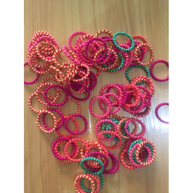 Combo 100 dây buộc tóc cho bé