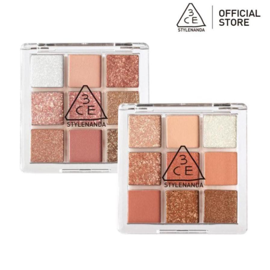 [Chuẩn AUTH] Bảng Phấn Mắt 3CE 9 Ô Màu Siêu Xinh (VỎ TRẮNG) | BigBuy360 - bigbuy360.vn