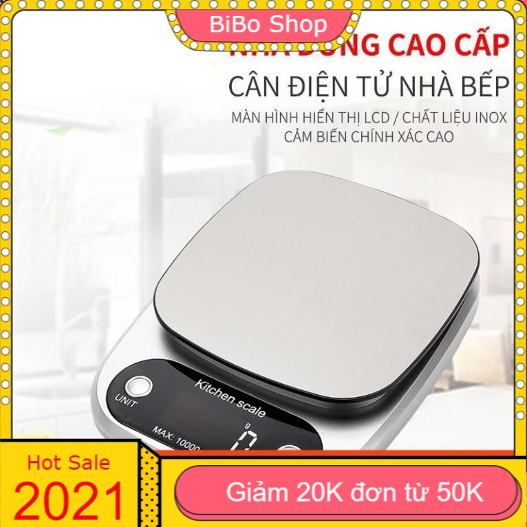 Cân Tiểu Ly Điện Tử 🎁GIẢM 20K ĐƠN 50K 🎁 Cân Thực Phẩm Nhà Bếp SH-131 Dải Cân 3Kg-0.1G Cho Độ Chính Xác Cực Kì Cao