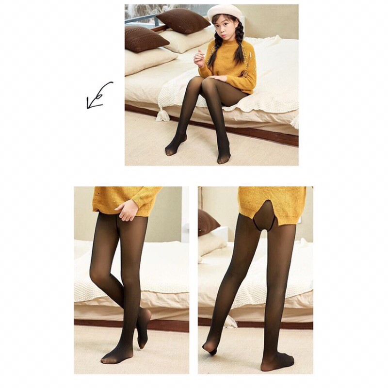 QUẦN TẤT 3D LÓT LÔNG CHO BÉ SIÊU ẤM