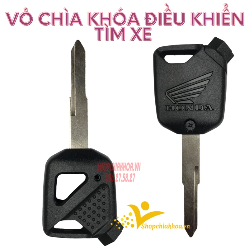 Vỏ chìa điều khiển tìm xe honda airblade, sh