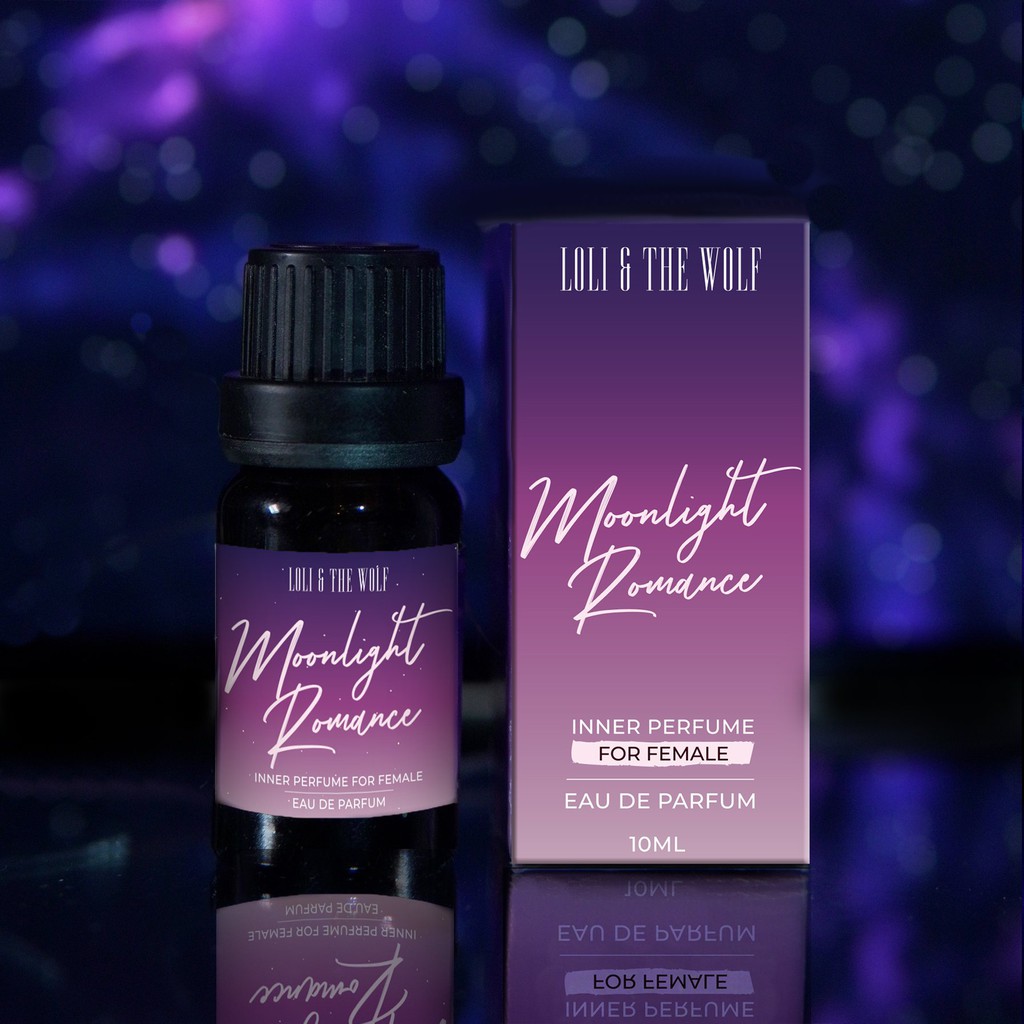 Nước hoa vùng kín nữ Moonlight Romance Eau De Parfum lưu hương lâu chai 10ml - LOLI & THE WOLF | Thế Giới Skin Care