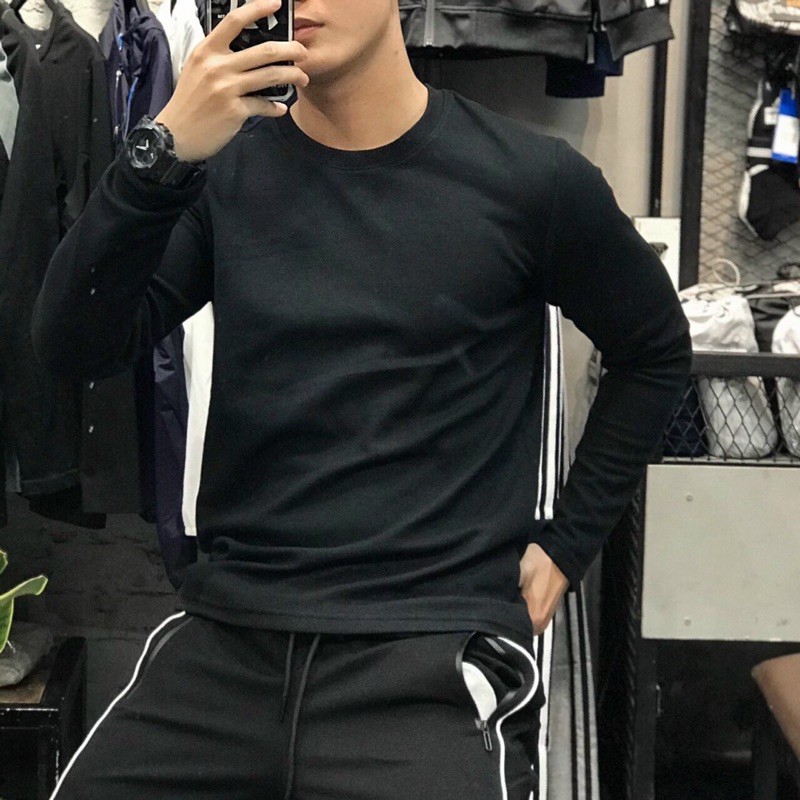 Áo giữ nhiệt nam ,áo thun nam dài tay ATB Shop,chất liệu vải cotton co dãn 4 chiều kiểu dáng trẻ trung ,ôm body | BigBuy360 - bigbuy360.vn