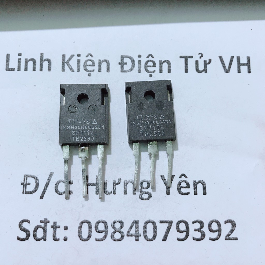 IGBT 30N60, IXGH30N60 Linh kiện tháo máy