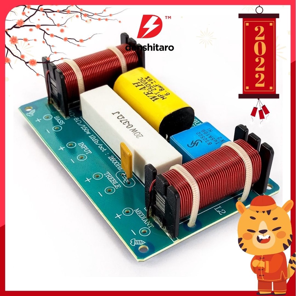 Denshitaro 01 chiếc mạch phân tần 3 loa D00-222