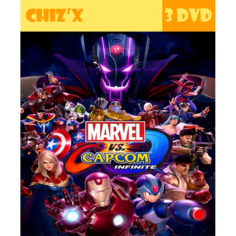 Dvd Mô Hình Đồ Chơi Nhân Vật Marvel Vs Capcom Infinite Phiên Bản Cao Cấp