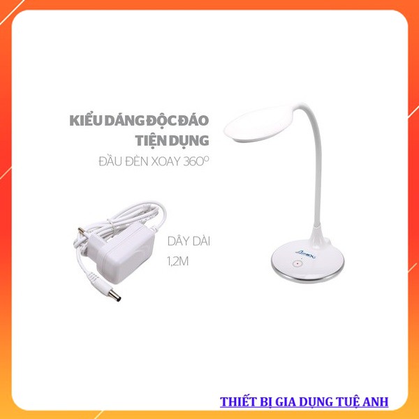 Đèn bàn APEX APE-02LED - Bóng đèn LED chống cận, tuổi thọ bóng lên đến 30.000 giờ, Bảo hành 12 tháng.