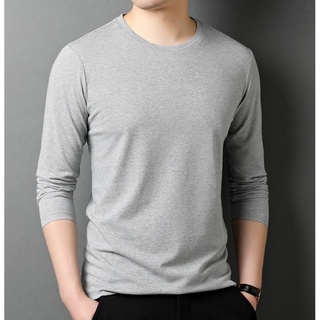 [ Hot Sale] Áo phông nam tay dài mặc thu đông, giữ nhiệt, chất cotton co giãn, áo dài tay dáng ôm cao cấp *